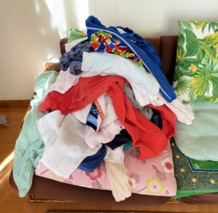 二人暮らし洗濯物をすぐに片づけてくれない