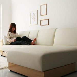 二人暮らしの8畳以上のリビングにカウチソファ、LADIEがおすすめ