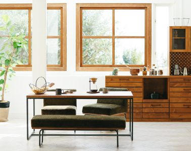 男前なソファダイニング