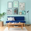 二人暮らしのお部屋にアートを