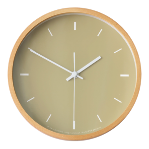 二人暮らしの北欧スタイルインテリアにウォールクロック