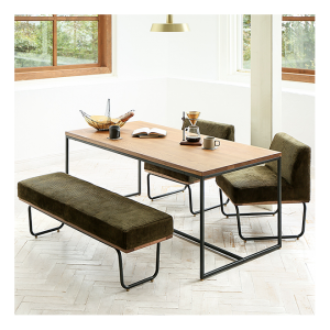 アイアン素材のソファダイニングテーブル二人暮らしにおすすめ